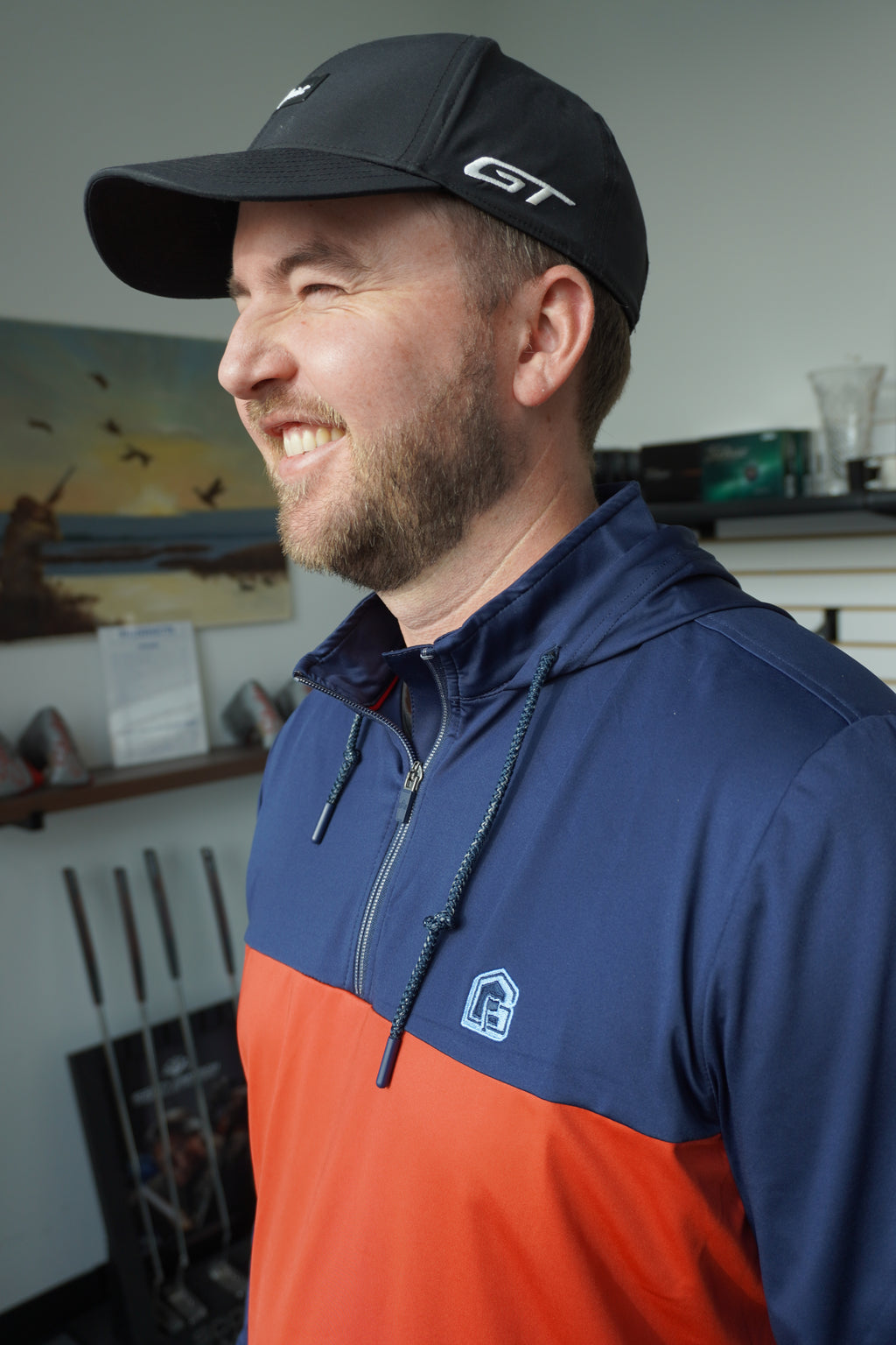 Flag & Anthem Performance Quarter Zip Hoodie
